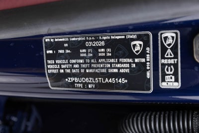 2026 Lamborghini Urus SE