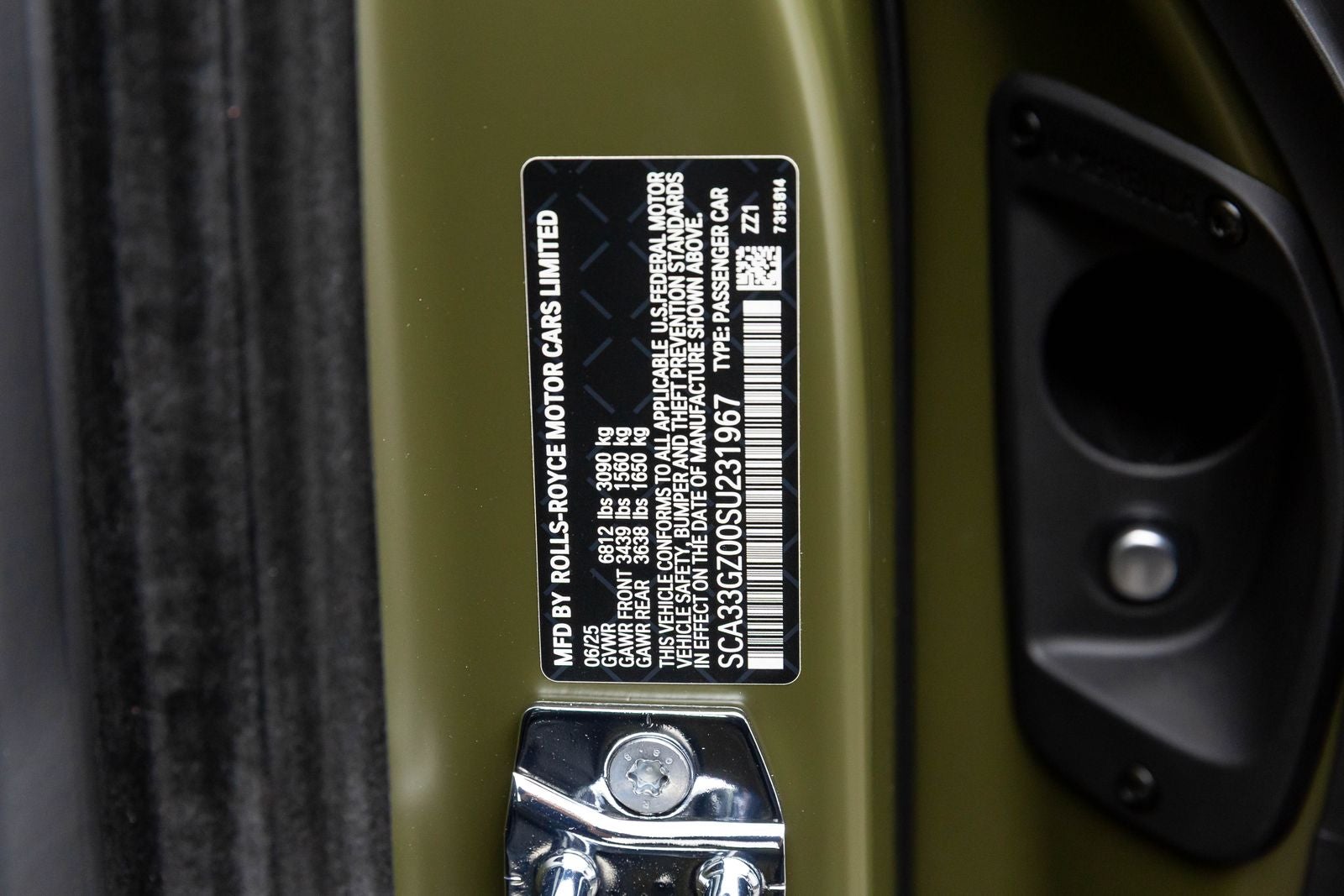 2025 Rolls-Royce Ghost Black Badge