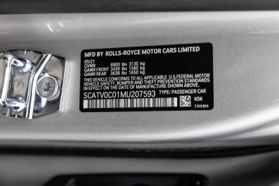 2021 Rolls-Royce Ghost Sedan